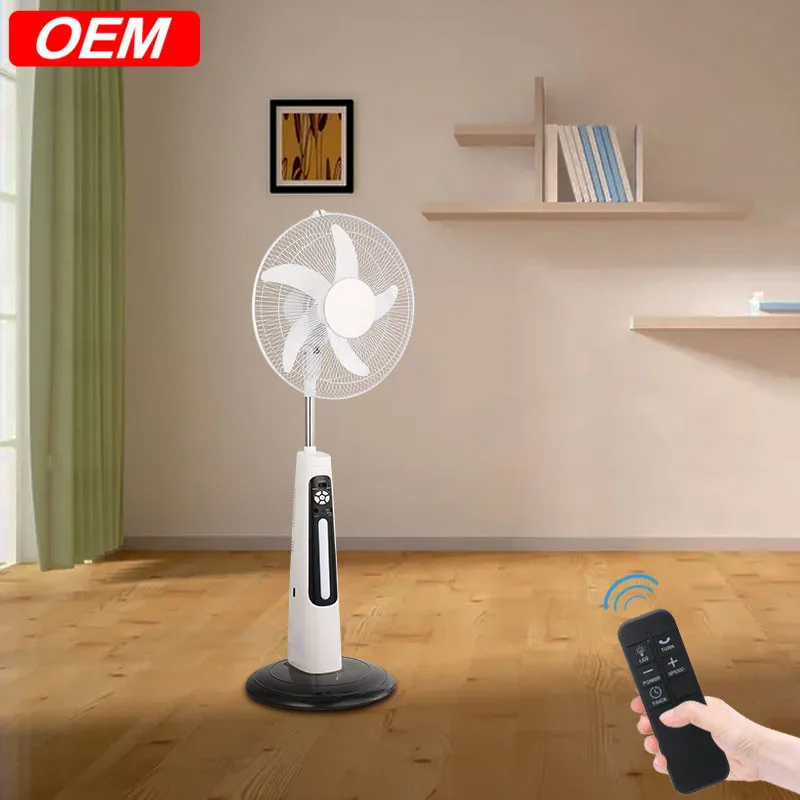 Solar Powered Fan 16 Inches Remote Stand Recharge Fan with Solar Panel USB Port for Office Home Desktop Bedroom Travel
Solar Powered Fan 16 Inches Remote Stand Recharge Fan with Solar Panel USB Port for Office Home Desktop Bedroom Travel