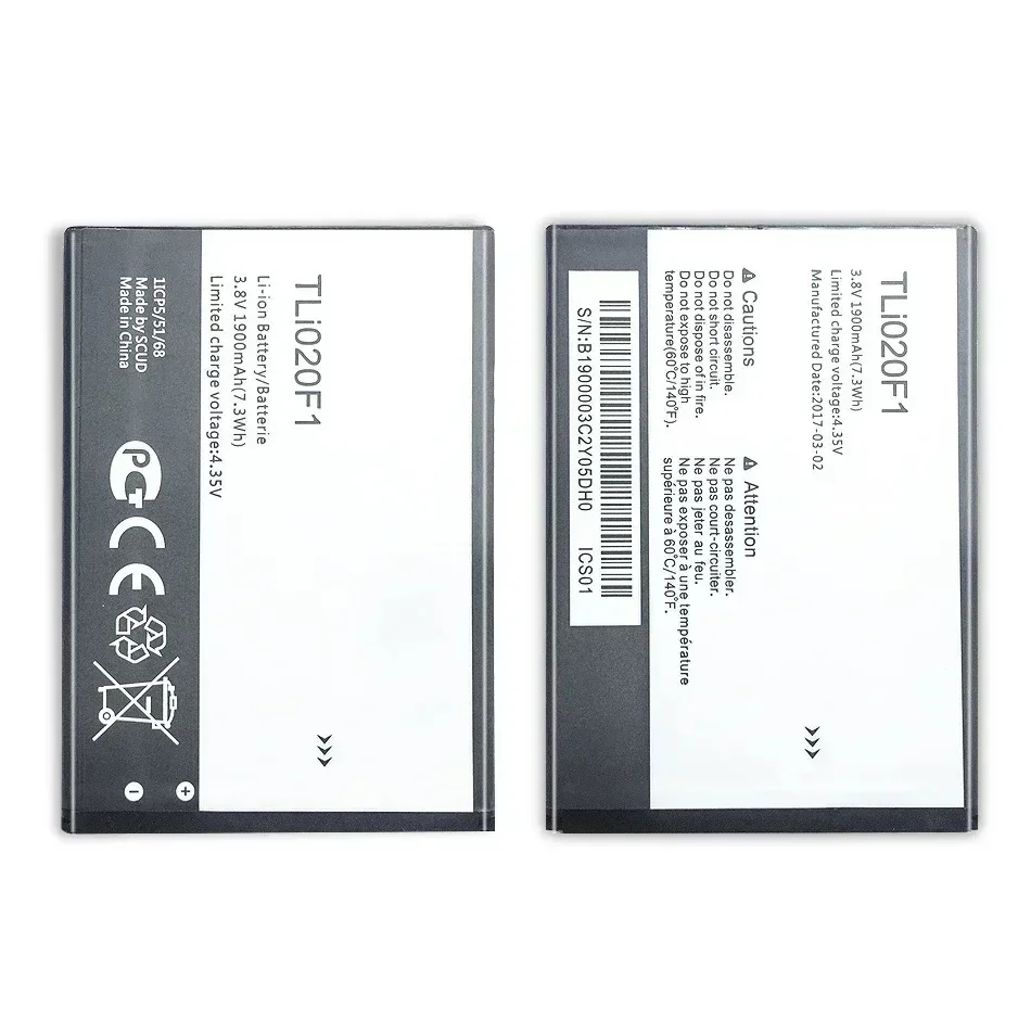 TLi020F1 Аккумулятор для TCL J720 J720T J726T J728T для Alcatel one touch pop 2 5042d C7 OT 7040 7040D
TLi020F1 Аккумулятор для TCL J720 J720T J726T J728T для Alcatel one touch pop 2 5042d C7 OT 7040 7040D