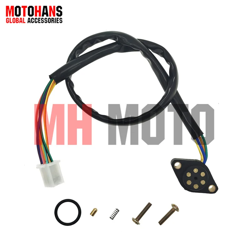 SPEEDOMETER GEAR SENSOR CABLE (6 FEMALE PLUG) FOR HONDA CG125 CG200 ATV200
SPEEDOMETER GEAR SENSOR CABLE (6 FEMALE PLUG) FOR HONDA CG125 CG200 ATV200