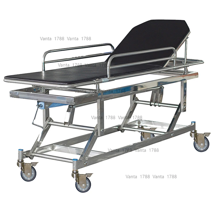 Patient LiftsHospital SS Mattress Transport Stretcher Emergency Patient Transfer Trolley Stretchers
Patient LiftsHospital SS Mattress Transport Stretcher Emergency Patient Transfer Trolley Stretchers