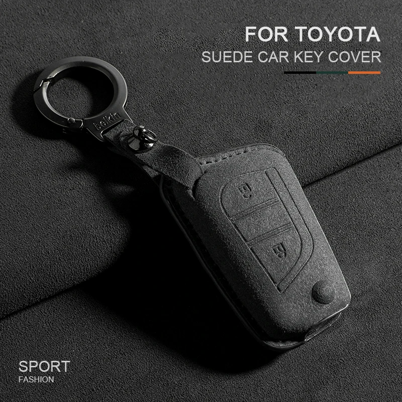 Car Smart Key Cover Case For Toyota Camry RAV4 Forturner Hilux Auris Corolla Avensis Verso Yaris Aygo Suede Keychain Accessories
Car Smart Key Cover Case For Toyota Camry RAV4 Forturner Hilux Auris Corolla Avensis Verso Yaris Aygo Suede Keychain Accessories