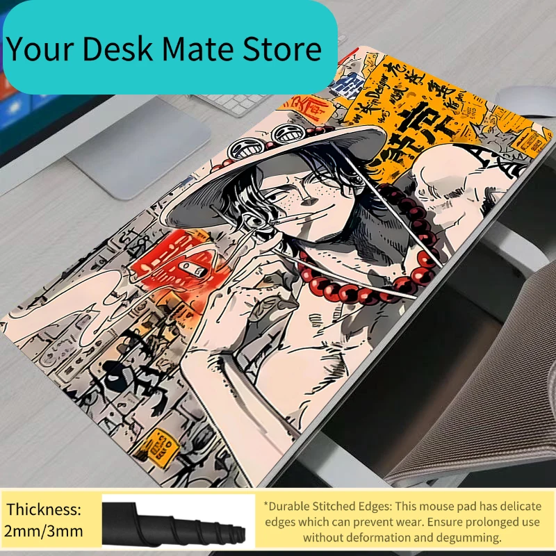 One Piece Portgas·D· Ace Leather Mouse Pad Notbook Gamer Keyboard NonSlip Rubber Computer Carpet Desk Mat PC Gaming MousePad
One Piece Portgas·D· Ace Leather Mouse Pad Notbook Gamer Keyboard NonSlip Rubber Computer Carpet Desk Mat PC Gaming MousePad