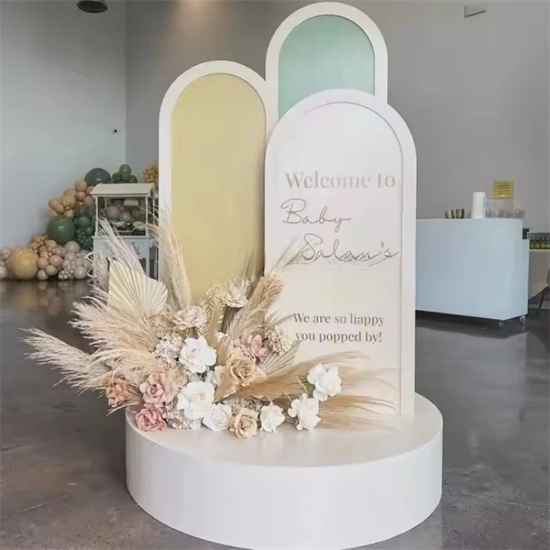 Acrylic Wedding Arch Decorative Floral Welcome Sign Stand & Wedding Supplies Background
Acrylic Wedding Arch Decorative Floral Welcome Sign Stand & Wedding Supplies Background