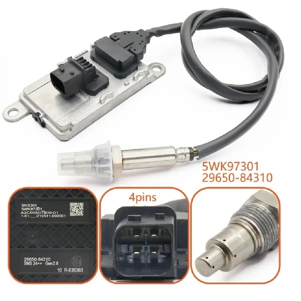 NEW 5WK97301 2965084310 29650-84310 5WK9 7301 Nitrogen Oxide NOx Sensor/Sensor Probe 24V For HYUNDAI truck
NEW 5WK97301 2965084310 29650-84310 5WK9 7301 Nitrogen Oxide NOx Sensor/Sensor Probe 24V For HYUNDAI truck