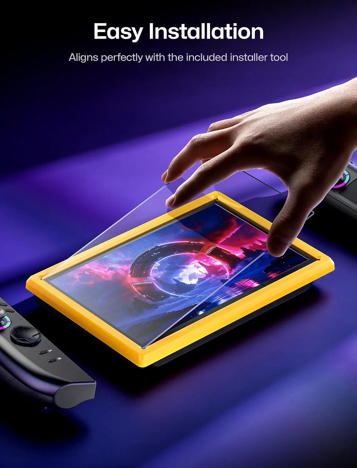 2 Pack HD Clear Screen Protector for Lenovo Legion Go Gen 2 (8.8 inch 2025 Model) | Tempered Glass, Anti-Fingerprint with Frame
2 Pack HD Clear Screen Protector for Lenovo Legion Go Gen 2 (8.8 inch 2025 Model) | Tempered Glass, Anti-Fingerprint with Frame