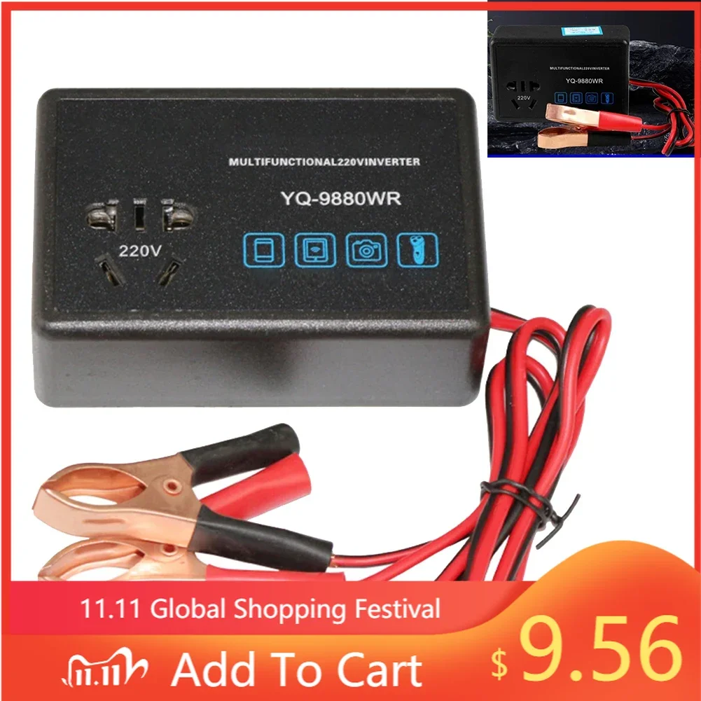 12/24V To 220V Car Inverter 200W Converter Power Inverter Multifunctional Power Socket Conversion Charger For Cars And Trucks
12/24V To 220V Car Inverter 200W Converter Power Inverter Multifunctional Power Socket Conversion Charger For Cars And Trucks