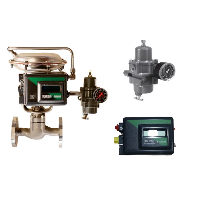 Stainless Steel Pneumatic Globe Control Valves Emerson Fisher DVC2000 Digital Valve Controller Positioner 67CFR Regulators
Stainless Steel Pneumatic Globe Control Valves Emerson Fisher DVC2000 Digital Valve Controller Positioner 67CFR Regulators