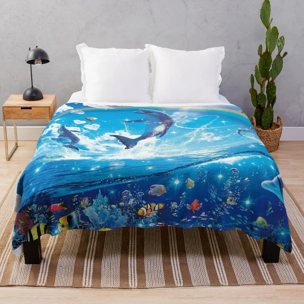 Symphony Dolphins Frutiger Aero Throw Blanket Soft christmas gifts Kid'S Blankets
Symphony Dolphins Frutiger Aero Throw Blanket Soft christmas gifts Kid'S Blankets