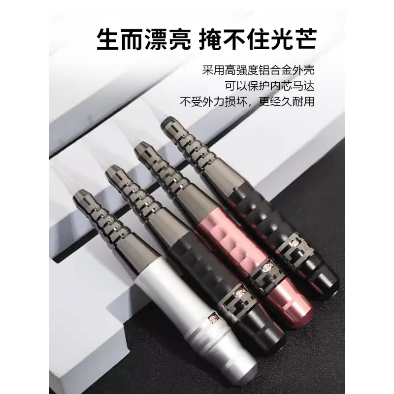 High Quality Fog Shading Eyebrow Lip Tattoo Machine Kit Permanent Makeup Device Small Body Tattoo Machine Pen Set with Cartridge
High Quality Fog Shading Eyebrow Lip Tattoo Machine Kit Permanent Makeup Device Small Body Tattoo Machine Pen Set with Cartridge