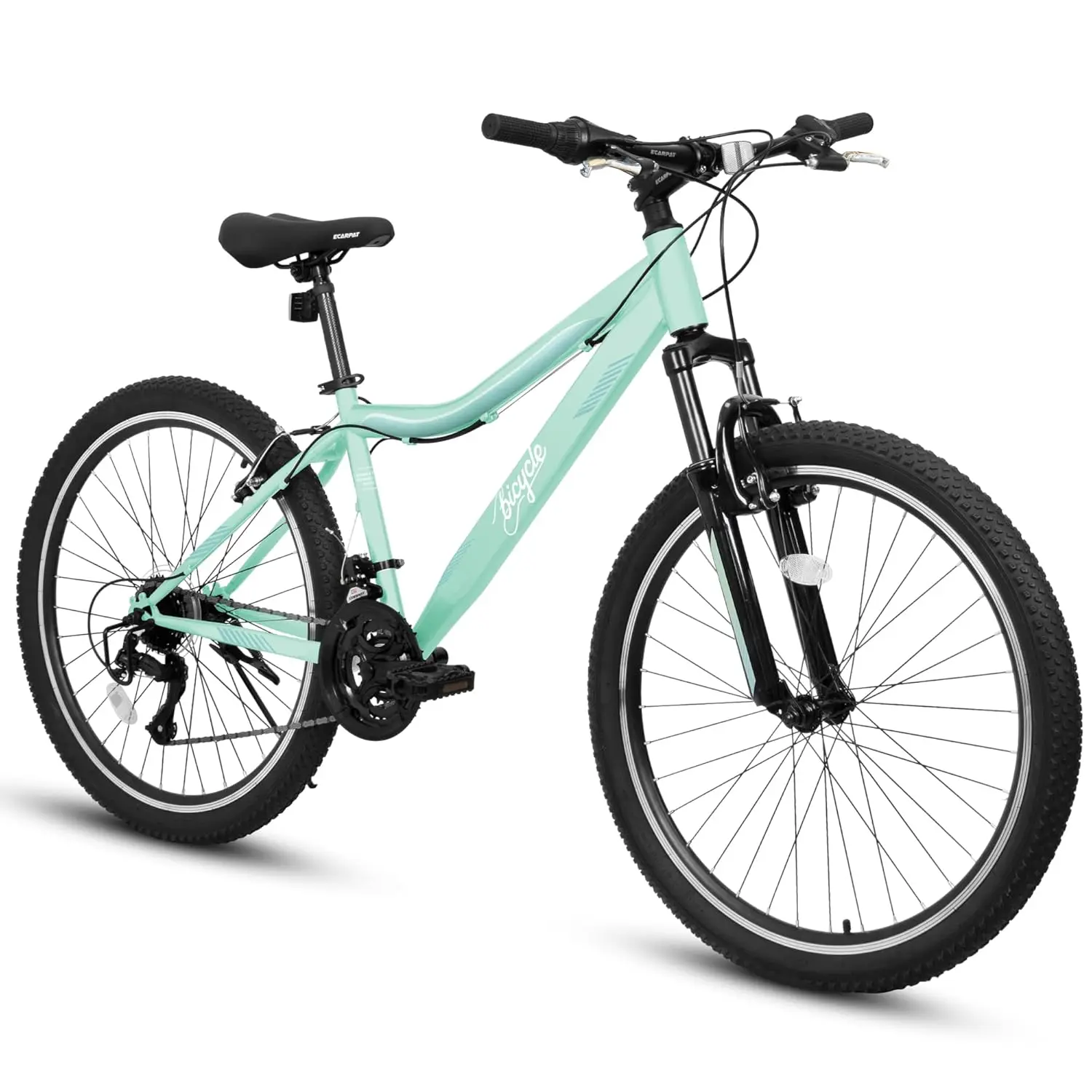 24/26 Inch Mountain Bike, High Density Carbon Steel Frame Girls Bike with 21-Speed Front Suspension Dual V-Brakes, Bike, Custom
24/26 Inch Mountain Bike, High Density Carbon Steel Frame Girls Bike with 21-Speed Front Suspension Dual V-Brakes, Bike, Custom