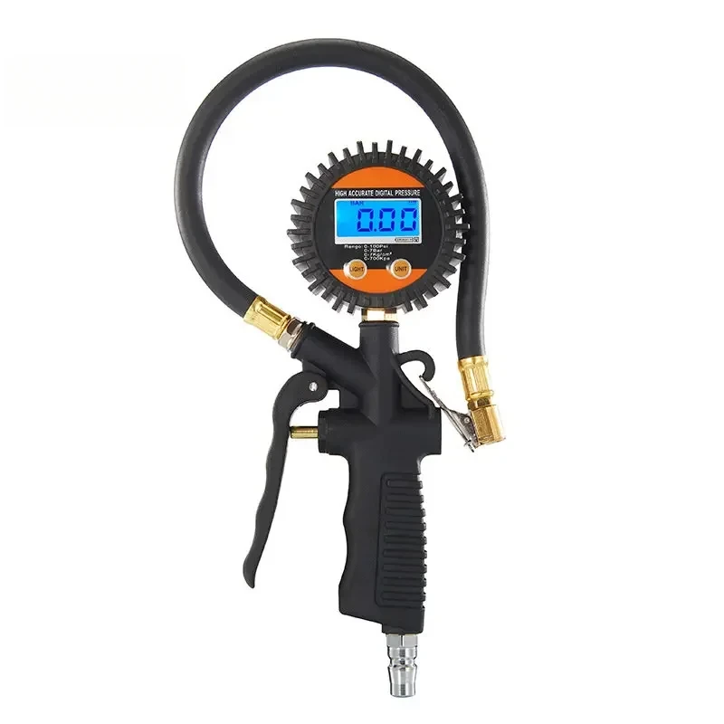 New Style LED Digital Car Tire Pressure Gauge Tyre Inflator Gauges With Clip On Air Chuck
New Style LED Digital Car Tire Pressure Gauge Tyre Inflator Gauges With Clip On Air Chuck