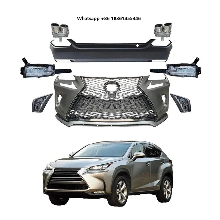 For NX High Quality Kit NX200 NX200t 2014-2017 Upgraded F-sports Front Bumper Body Kit with F-sports Grille Body Kits
For NX High Quality Kit NX200 NX200t 2014-2017 Upgraded F-sports Front Bumper Body Kit with F-sports Grille Body Kits