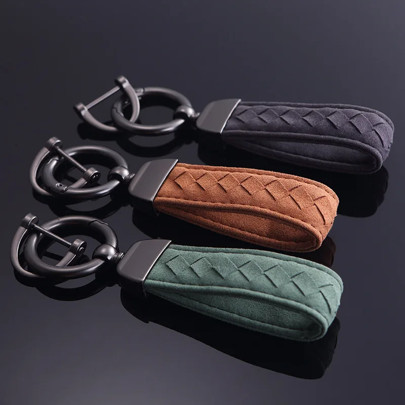 Turn Fur Keychain Luxury Weave Handle Key Chain Ring Strap Pendant Men Women Couple Key Holder Trinket Gift Decorative Hook
Turn Fur Keychain Luxury Weave Handle Key Chain Ring Strap Pendant Men Women Couple Key Holder Trinket Gift Decorative Hook