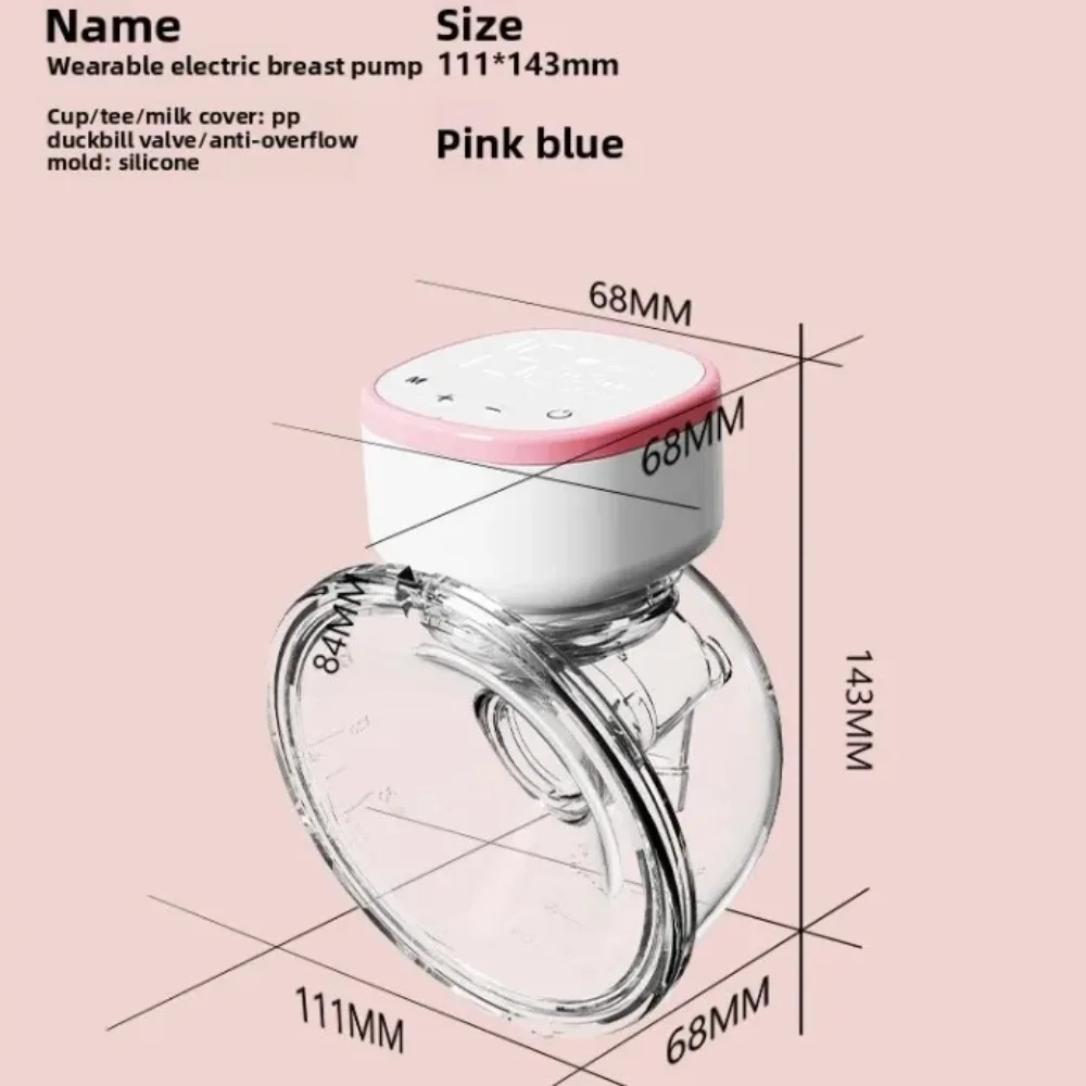 Бесшумный полностью автоматический электрический молокоотсос, свободная поддержка, большой всасывающий молокоотсос, портативный носимый электрический молокоотсос
Бесшумный полностью автоматический электрический молокоотсос, свободная поддержка, большой всасывающий молокоотсос, портативный носимый электрический молокоотсос