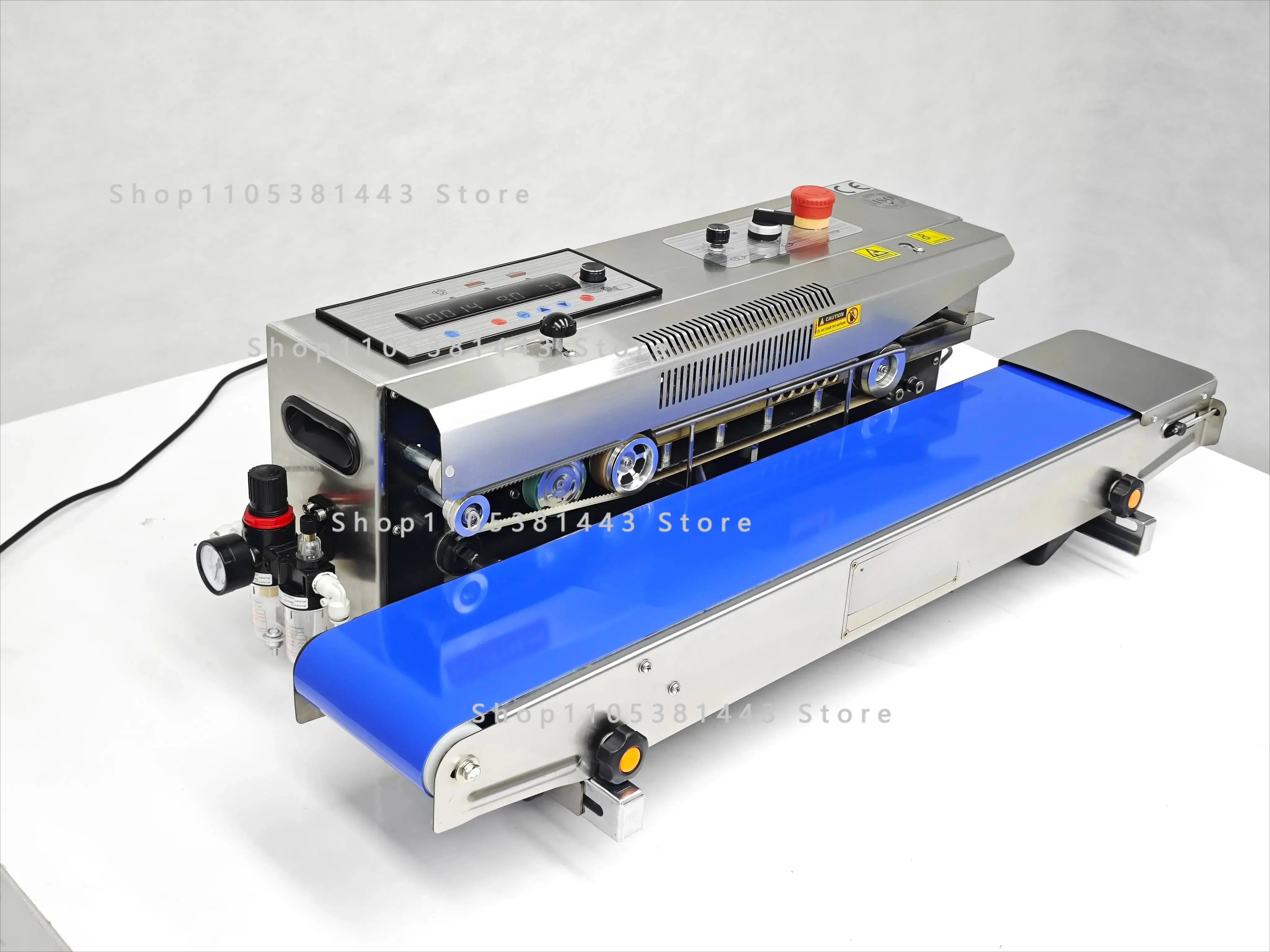 Nitrogen Flushing Filling Sealing Machine For Food FRQM-980CD Sealer Continuous Band Sealer
Nitrogen Flushing Filling Sealing Machine For Food FRQM-980CD Sealer Continuous Band Sealer