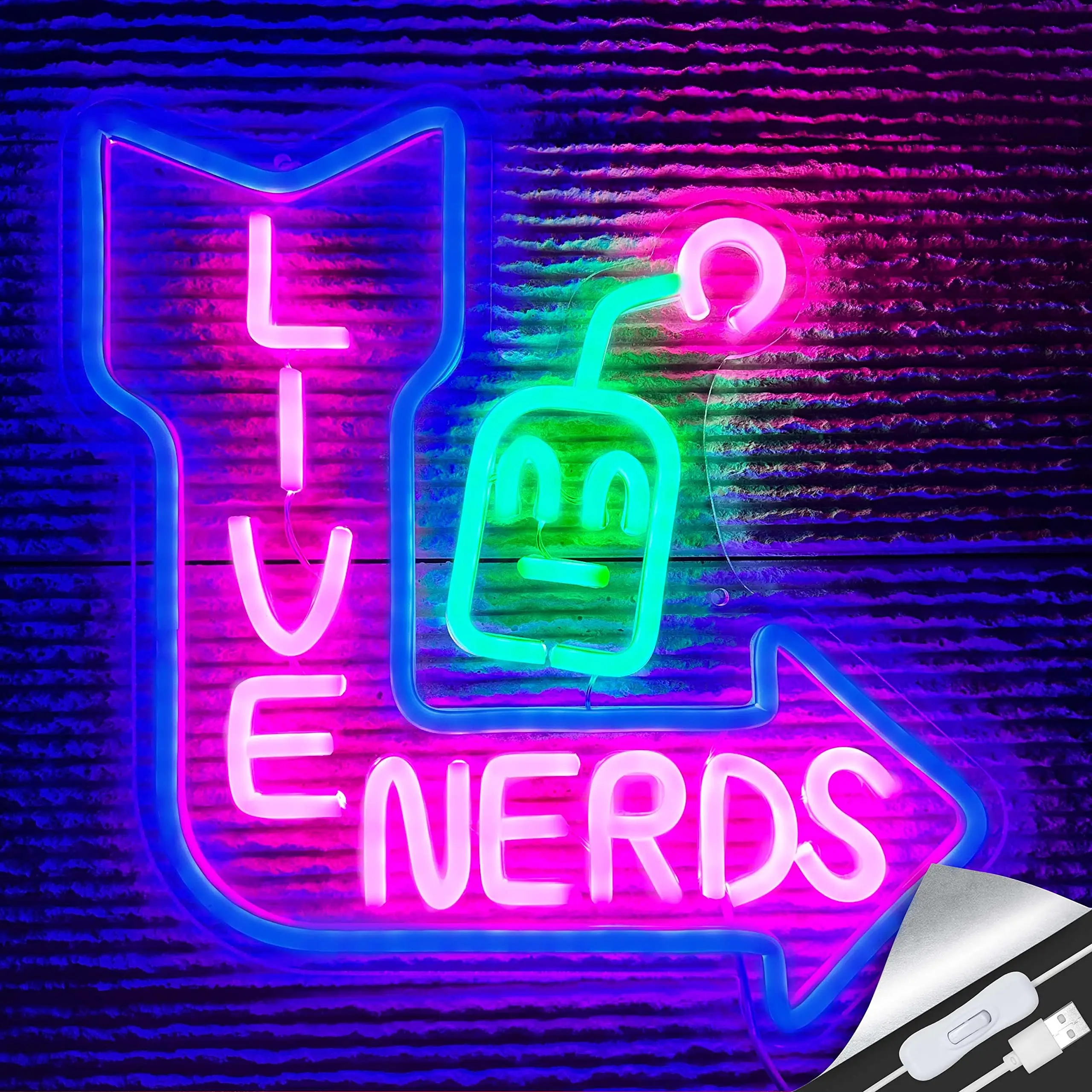 Живые неоновые знаки Nerds, Настенный декор, робот, таблички для спальни, живой бар, мужская пещера, гостиная, настенное украшение
Живые неоновые знаки Nerds, Настенный декор, робот, таблички для спальни, живой бар, мужская пещера, гостиная, настенное украшение