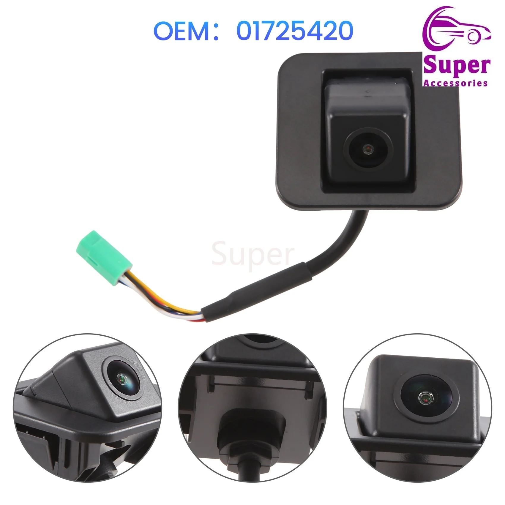 01725420 Car Rear View Backup Camera Replacement for Geely Boyue Back View Reverse Parking Assist Camera Assembly
01725420 Car Rear View Backup Camera Replacement for Geely Boyue Back View Reverse Parking Assist Camera Assembly