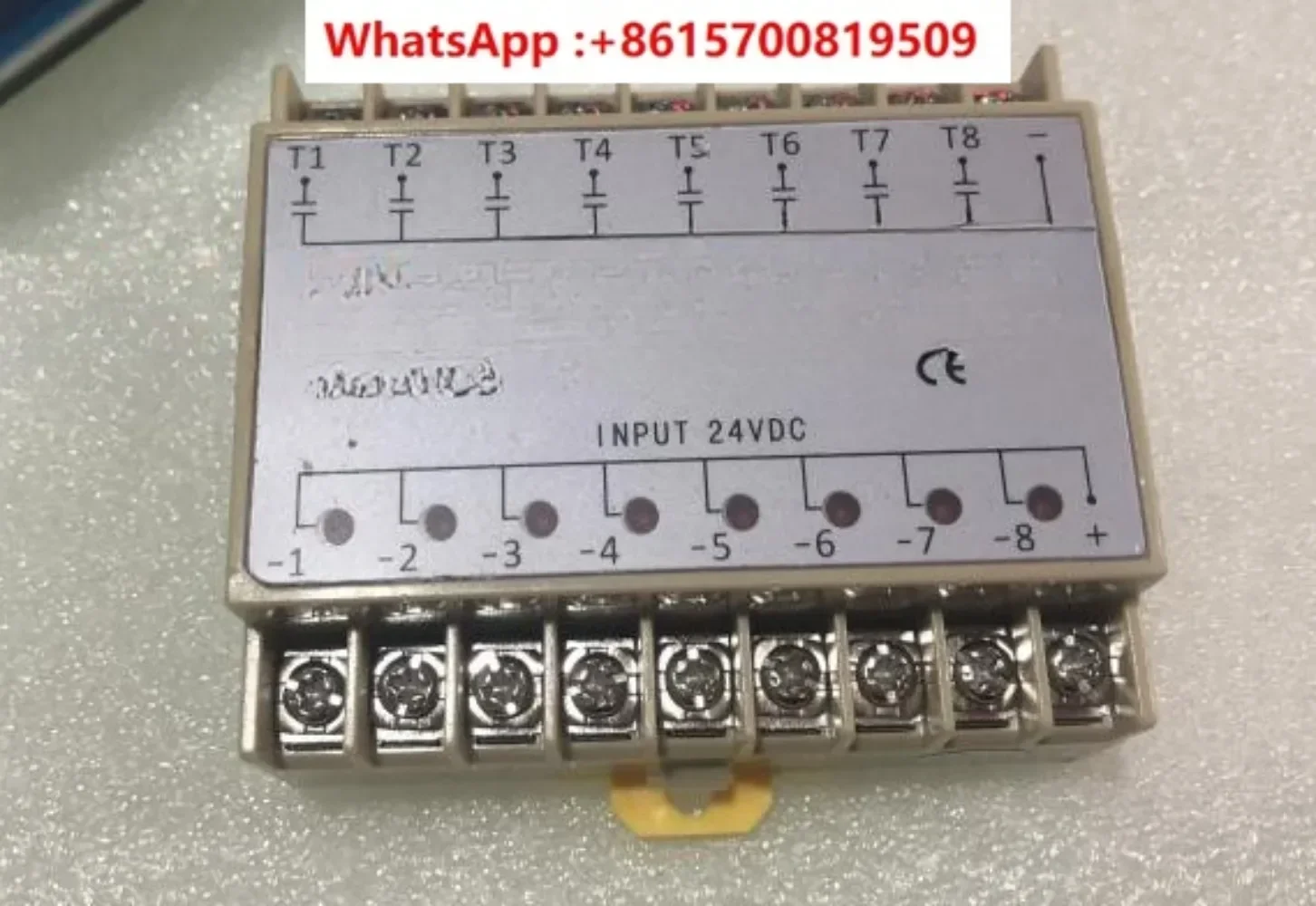 ST8-5DD восемь групп входов восемь групп выходов, твердотельное реле 5A DC control DC 24v
ST8-5DD восемь групп входов восемь групп выходов, твердотельное реле 5A DC control DC 24v