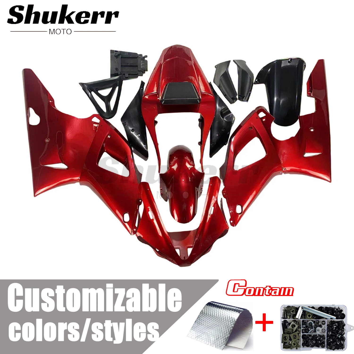 New Abs Motorcycle Plastics Fairing Kit Injection Mold Bodywork Panel Kit Fit for Yamaha Yzf-R1 2000-2001 Yzf1000 Red
New Abs Motorcycle Plastics Fairing Kit Injection Mold Bodywork Panel Kit Fit for Yamaha Yzf-R1 2000-2001 Yzf1000 Red