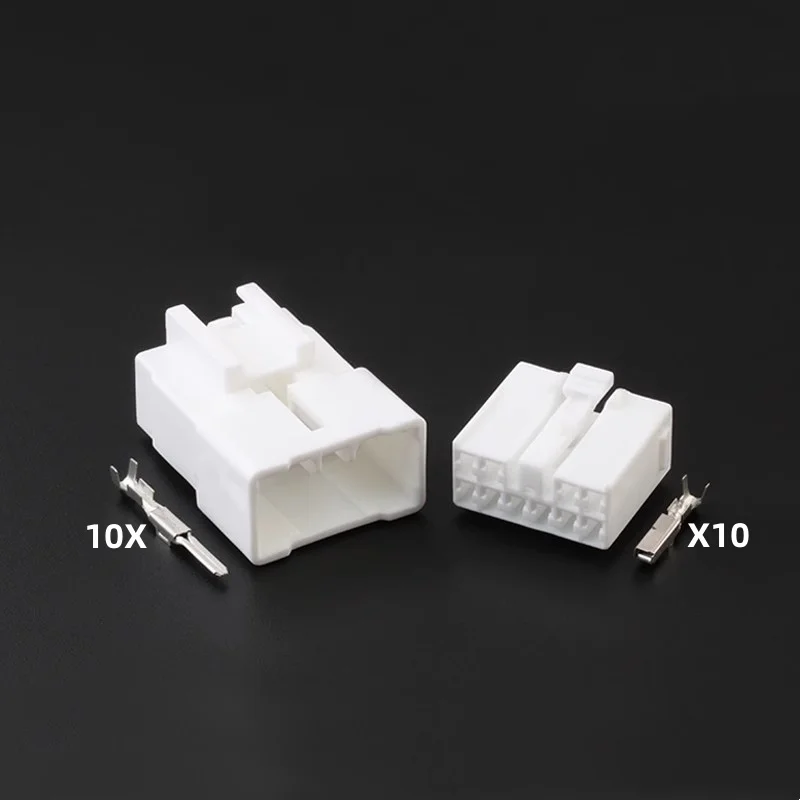 1set 10-pin DJ7104Y-2.2-11/21 Automotive Male and Female Connector Splice MG641059/MG651056
1set 10-pin DJ7104Y-2.2-11/21 Automotive Male and Female Connector Splice MG641059/MG651056