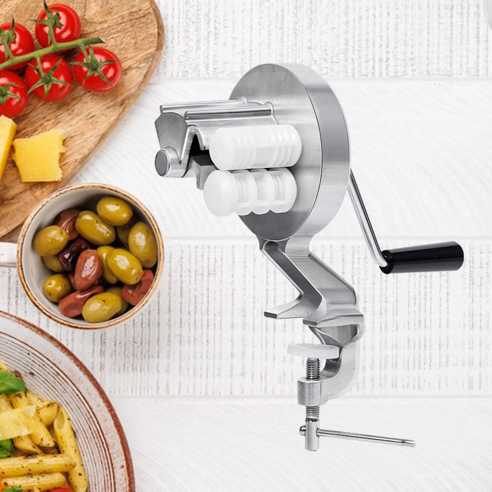 Pasta Maker Machine Hand Press Pasta Seashells Portable Kitchen Accessories Small Cavatelli Machine Household Restaurant Party
Pasta Maker Machine Hand Press Pasta Seashells Portable Kitchen Accessories Small Cavatelli Machine Household Restaurant Party
