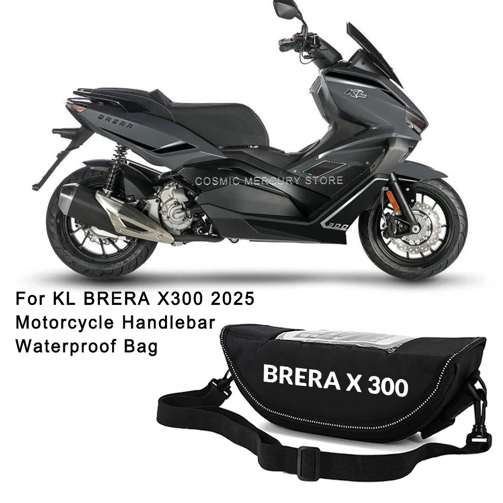 Motorcycle Handlebar Travel Bag Motorcycle Waterproof And Dustproof Handlebar Storage Bag For KL BRERA X 300 2025
Motorcycle Handlebar Travel Bag Motorcycle Waterproof And Dustproof Handlebar Storage Bag For KL BRERA X 300 2025