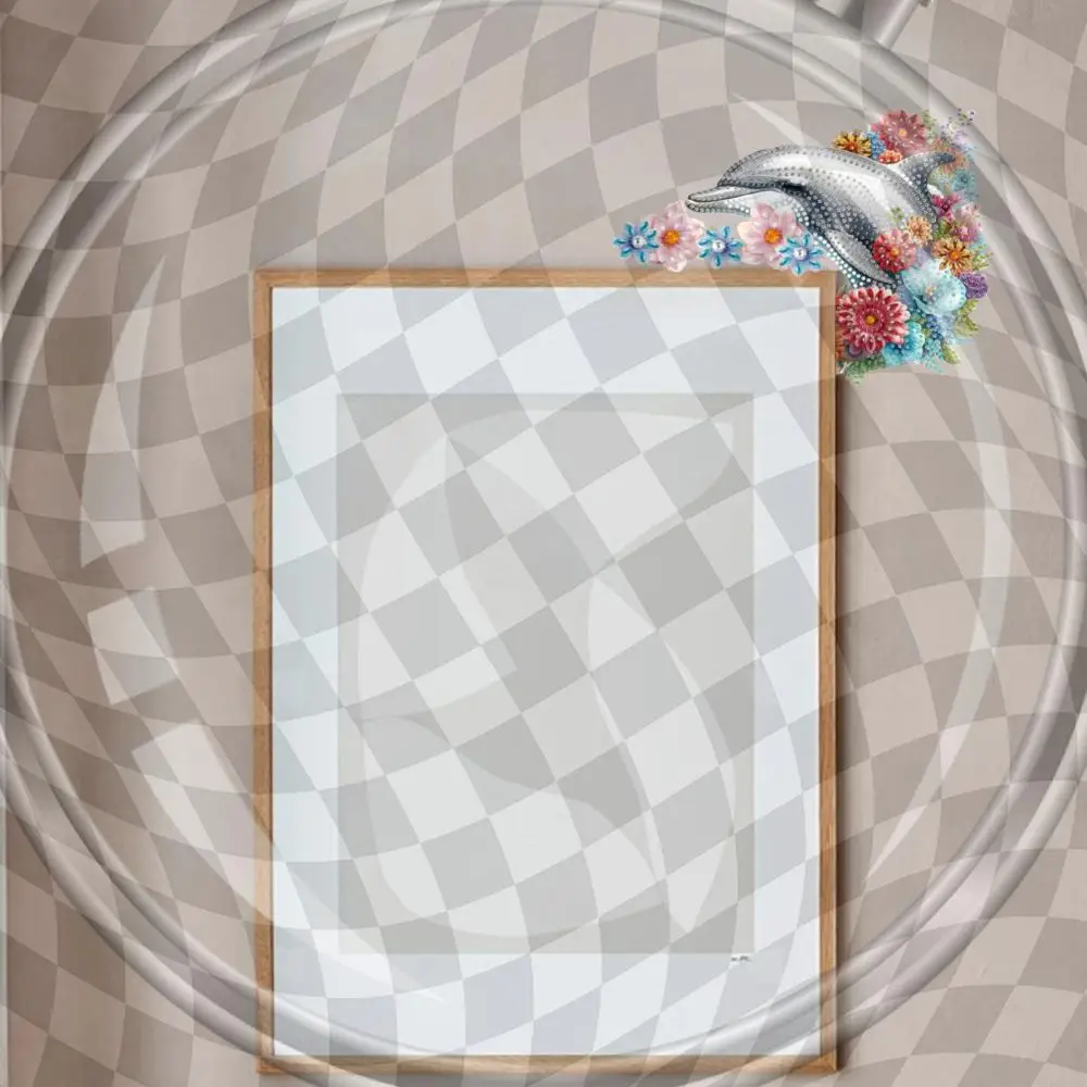 Dolphin 2D Flat Diamond Painting Door Corner Sign DIY Door Frame Decoration (B)
Dolphin 2D Flat Diamond Painting Door Corner Sign DIY Door Frame Decoration (B)