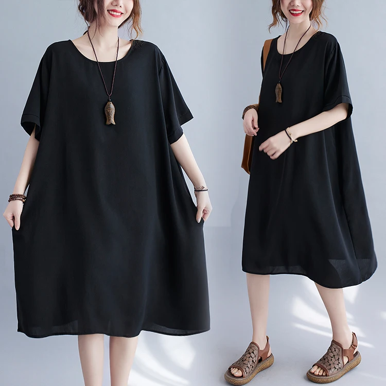 plus Size Cotton Linen Loose Midi Dr ort Sve Slimming Summer Faionable High End Women's Dr Comfortable Fit Dr
plus Size Cotton Linen Loose Midi Dr ort Sve Slimming Summer Faionable High End Women's Dr Comfortable Fit Dr