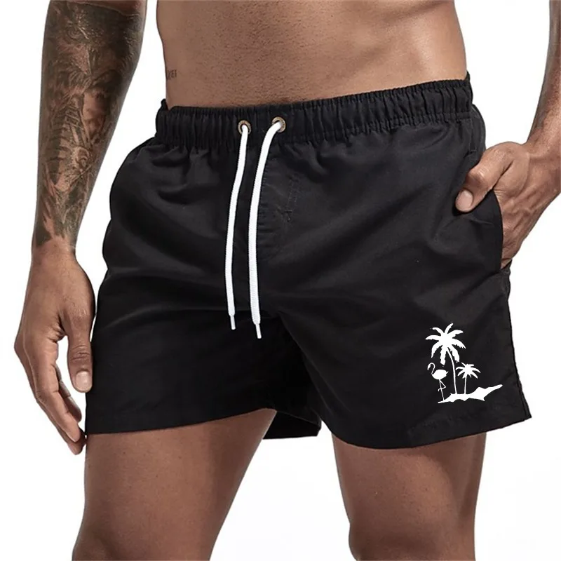 Men's Summer Leisure Beach Quick-Drying Swim Trunks with Fashion Prints, Coconut Tree Pattern and Mesh Lining Beach Shorts
Men's Summer Leisure Beach Quick-Drying Swim Trunks with Fashion Prints, Coconut Tree Pattern and Mesh Lining Beach Shorts
