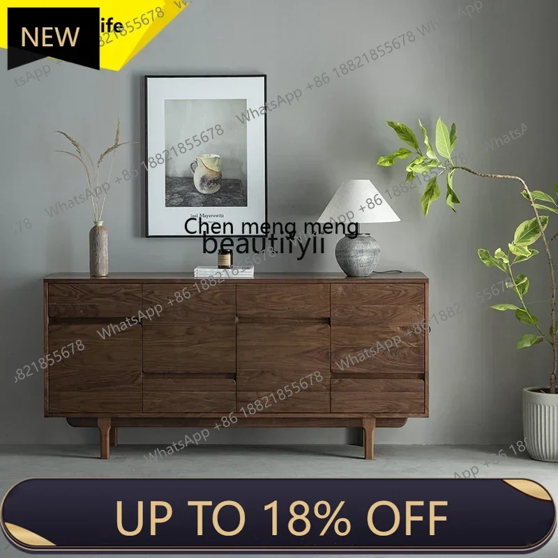 P178 North American Black Walnut Log Dining Side Cabinet Modern Home Bedroom Storage Nordic Wabi Sabi Wind Entrance Cabinet
P178 North American Black Walnut Log Dining Side Cabinet Modern Home Bedroom Storage Nordic Wabi Sabi Wind Entrance Cabinet