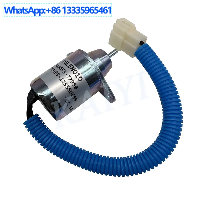 For Hyundai R55/60 Doosan DH55/60 PC40/50 flameout switch solenoid valve Yanmar 12V
For Hyundai R55/60 Doosan DH55/60 PC40/50 flameout switch solenoid valve Yanmar 12V
