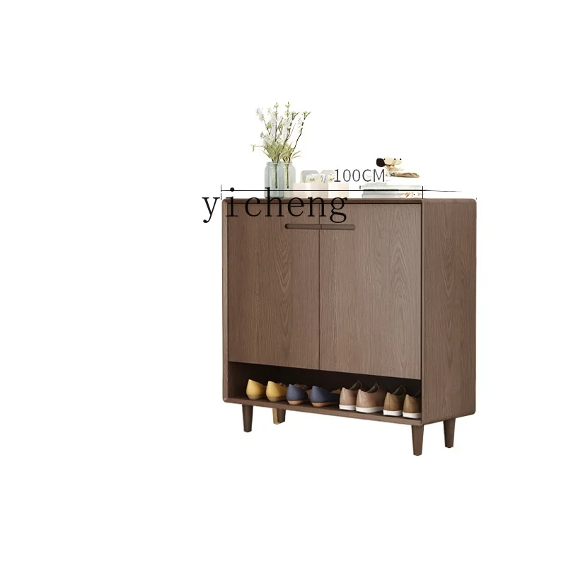 Tqh Solid Wood Shoe Cabinet Home Doorway Integrated Wall Shelf Door Corridor Doorway Entrance Cabinet
Tqh Solid Wood Shoe Cabinet Home Doorway Integrated Wall Shelf Door Corridor Doorway Entrance Cabinet