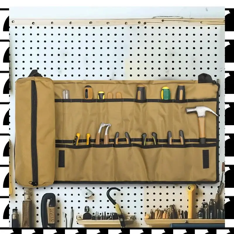 A44U Tool Roll Organizer Hardware Tools Pouch Roll UP Thickened Wear-Resistant Andwaterproof Professional Multi Pocket
A44U Tool Roll Organizer Hardware Tools Pouch Roll UP Thickened Wear-Resistant Andwaterproof Professional Multi Pocket