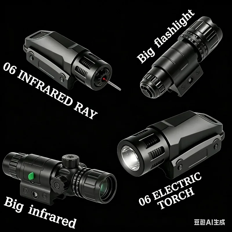 New Plastic Infrared Laser Flashlight, Up & Down Adjustable, 20mm Picatinny Rail, for Toy Airsoft Guns Hunting CS Game Sight
New Plastic Infrared Laser Flashlight, Up & Down Adjustable, 20mm Picatinny Rail, for Toy Airsoft Guns Hunting CS Game Sight