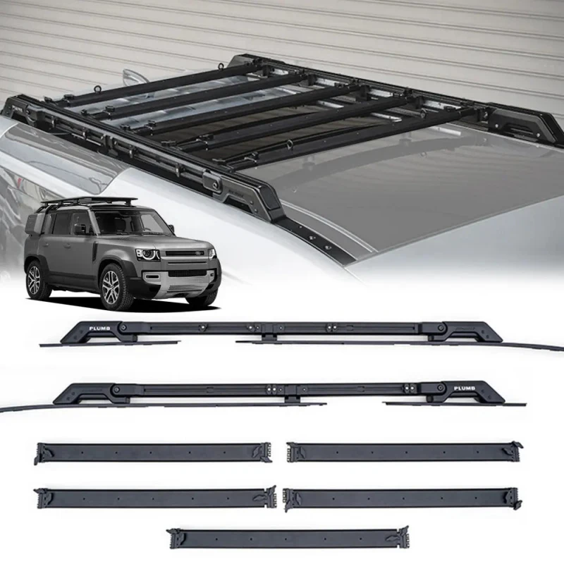 Plumb 2020+ Car Accessories Roof Lage Roof Rack for Defender 110 L663
Plumb 2020+ Car Accessories Roof Lage Roof Rack for Defender 110 L663