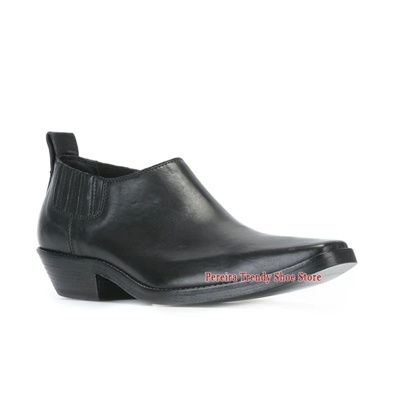 Summer Square Toe Thick Soled Short Boots Men's Trendy Genuine Leather Chelsea Boots British Style Party Wedding Dress Shoes
Summer Square Toe Thick Soled Short Boots Men's Trendy Genuine Leather Chelsea Boots British Style Party Wedding Dress Shoes