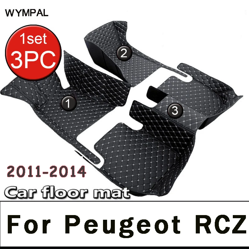 Car Floor Mats For Peugeot RCZ 2011 2012 2013 2014 Luxury Leather Mat Rugs Carpets Durable Pad Set Car Accessories
Car Floor Mats For Peugeot RCZ 2011 2012 2013 2014 Luxury Leather Mat Rugs Carpets Durable Pad Set Car Accessories