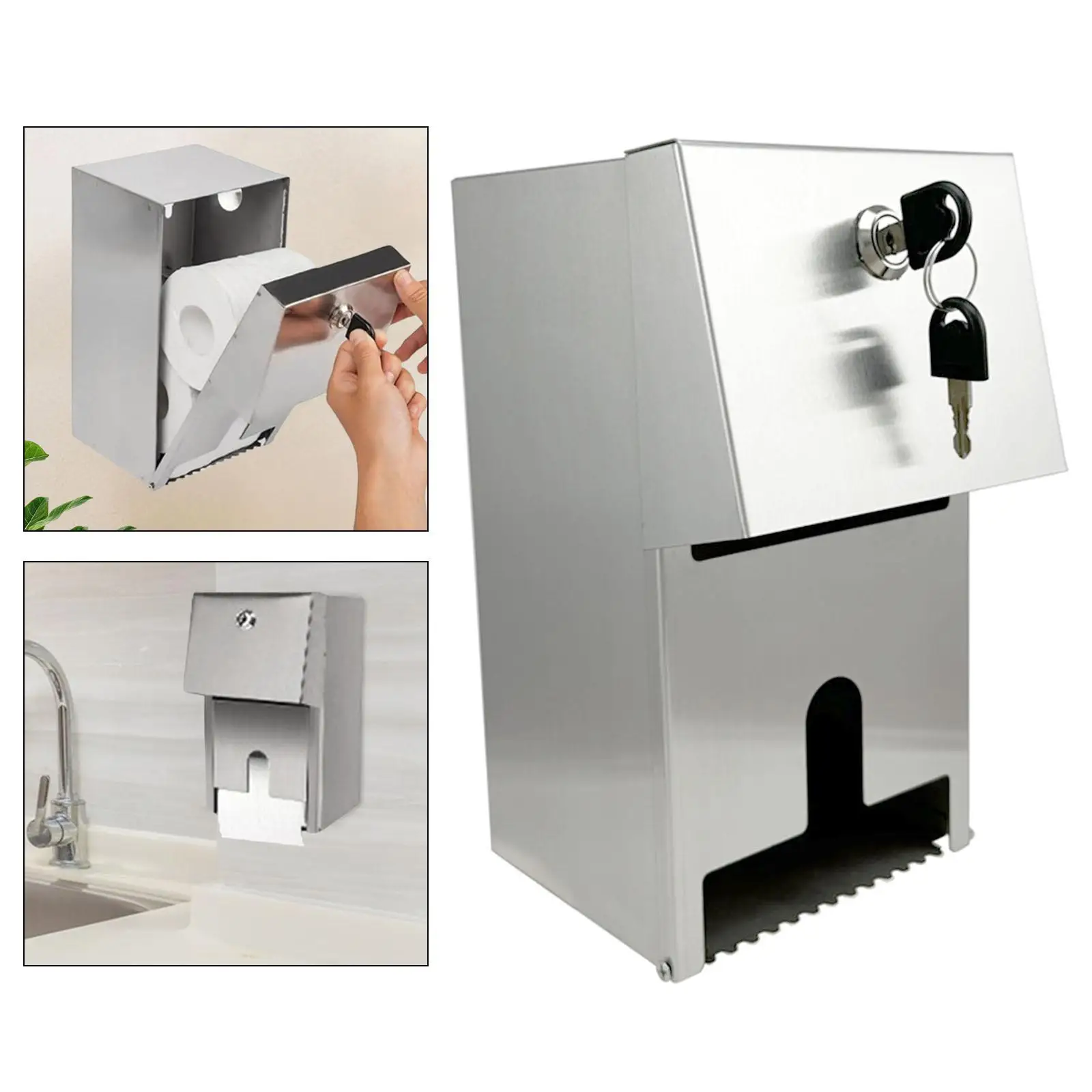 Коммерческий диспенсер для туалетной бумаги, держатель для рулонов, легко чистящийся, для кухни, отелей, торговых центров, офисов, общественных мест
Коммерческий диспенсер для туалетной бумаги, держатель для рулонов, легко чистящийся, для кухни, отелей, торговых центров, офисов, общественных мест