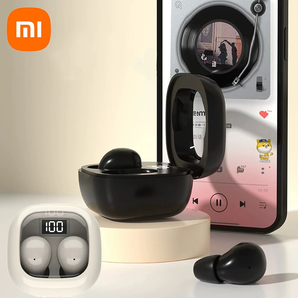 Xiaomi TWS Wireless Bluetooth Headphones In-Ear Invisible Sleep Earbuds With Mic Noise Cancelling Earphones HiFi Music Headset
Xiaomi TWS Wireless Bluetooth Headphones In-Ear Invisible Sleep Earbuds With Mic Noise Cancelling Earphones HiFi Music Headset