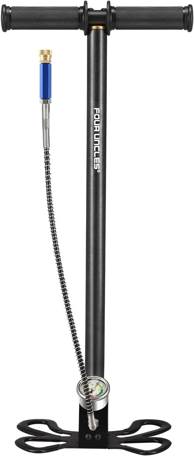 High-Pressure 3-Stage Hand Pump for Air Guns, 4500 PSI/30 MPA, Quick Connect & Portable Design
High-Pressure 3-Stage Hand Pump for Air Guns, 4500 PSI/30 MPA, Quick Connect & Portable Design