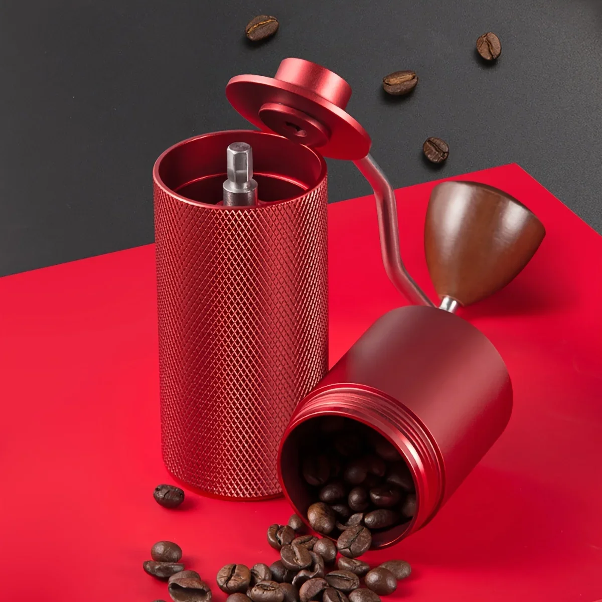 1pc Precision Manual Coffee Grinder - Digital Adjustable Settings, Stainless Steel Burr Mill, Bean Connoisseurs Choice, Coffee M
1pc Precision Manual Coffee Grinder - Digital Adjustable Settings, Stainless Steel Burr Mill, Bean Connoisseurs Choice, Coffee M