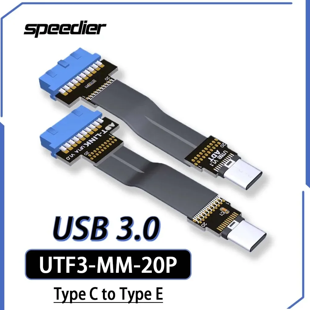 Материнская плата ADT 19P/20P ITX с плоским разъемом типа C «папа-папа» для встроенных устройств USB3.0, идеально подходит для подключения к ПК и SSD
Материнская плата ADT 19P/20P ITX с плоским разъемом типа C «папа-папа» для встроенных устройств USB3.0, идеально подходит для подключения к ПК и SSD