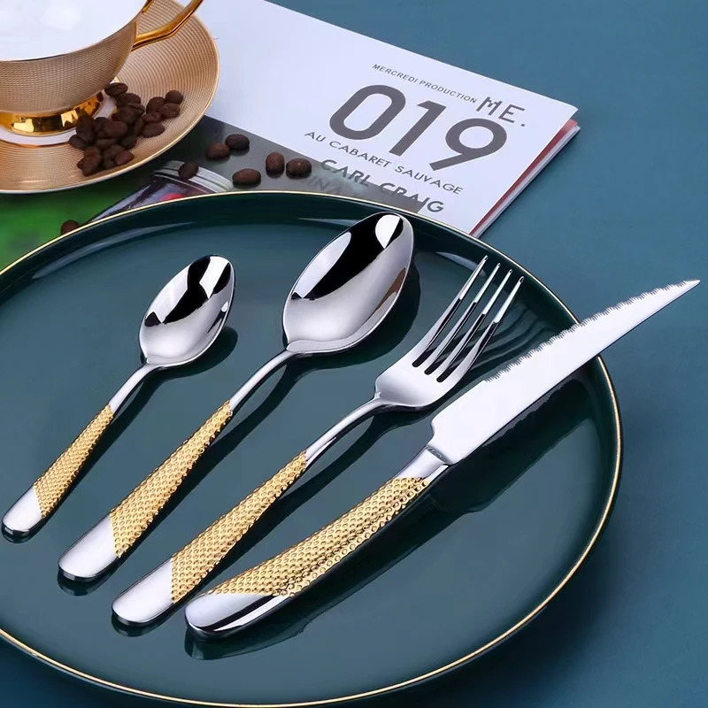 24 Silverware Set Stainless Steel Flatware Set Spoon and Fork Set for4 Kitchen Utensil Cutlery Set Mirror Finish Dishwasher Safe
24 Silverware Set Stainless Steel Flatware Set Spoon and Fork Set for4 Kitchen Utensil Cutlery Set Mirror Finish Dishwasher Safe