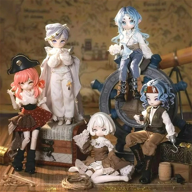 ShugaFairy Аутентичная 1/8 BJD слепая коробка Mystery Bag, милая экшн-аниме-модель, пиратский потерянный маяк, подвижная фигурка, игрушка, модный подарок
ShugaFairy Аутентичная 1/8 BJD слепая коробка Mystery Bag, милая экшн-аниме-модель, пиратский потерянный маяк, подвижная фигурка, игрушка, модный подарок