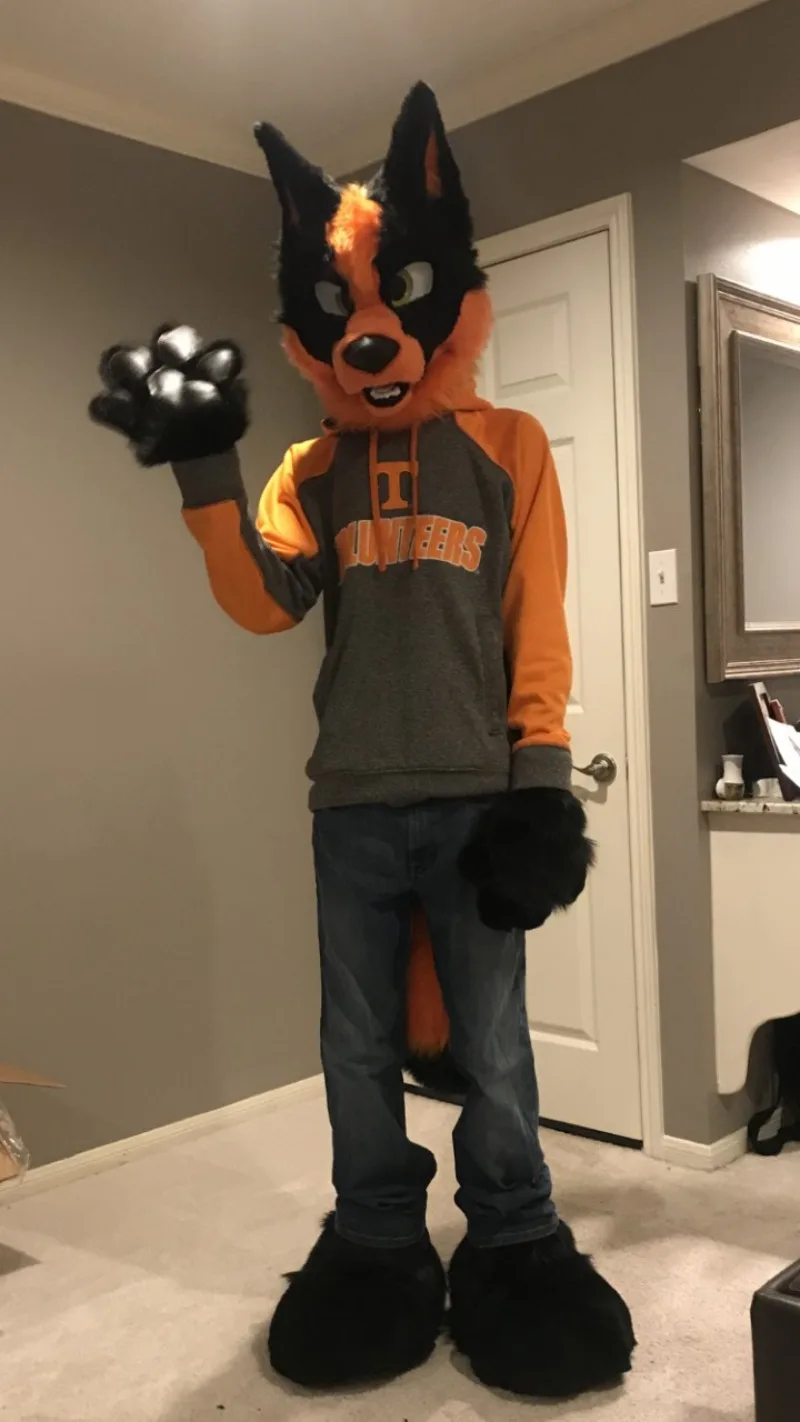 Fox Dog Fursuit Mascot Costumes Halloween Christmas Fancy Party Animal Cartoon Character Outfit Suit
Fox Dog Fursuit Mascot Costumes Halloween Christmas Fancy Party Animal Cartoon Character Outfit Suit