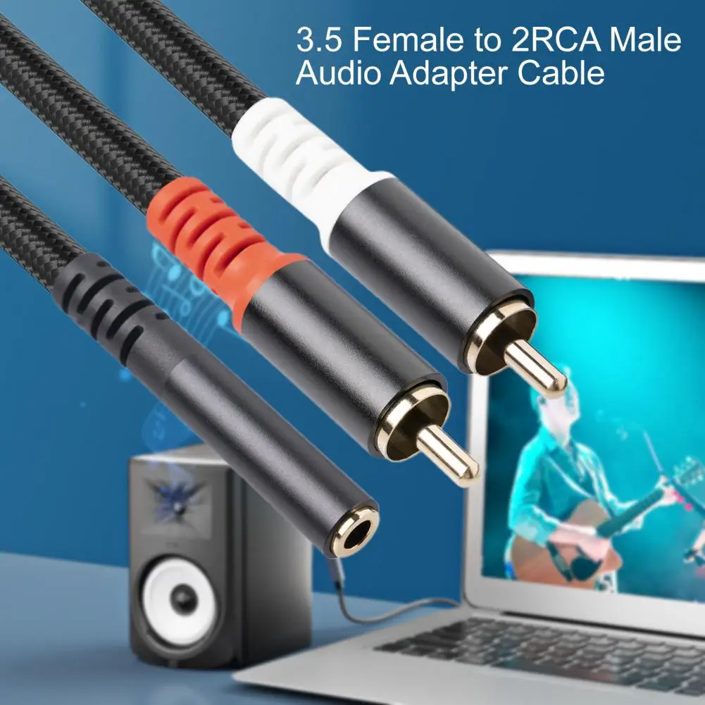 Player Audio Cable Useful Plug And Play Long lasting Double Shielded Audio Cable for Phone
Player Audio Cable Useful Plug And Play Long lasting Double Shielded Audio Cable for Phone