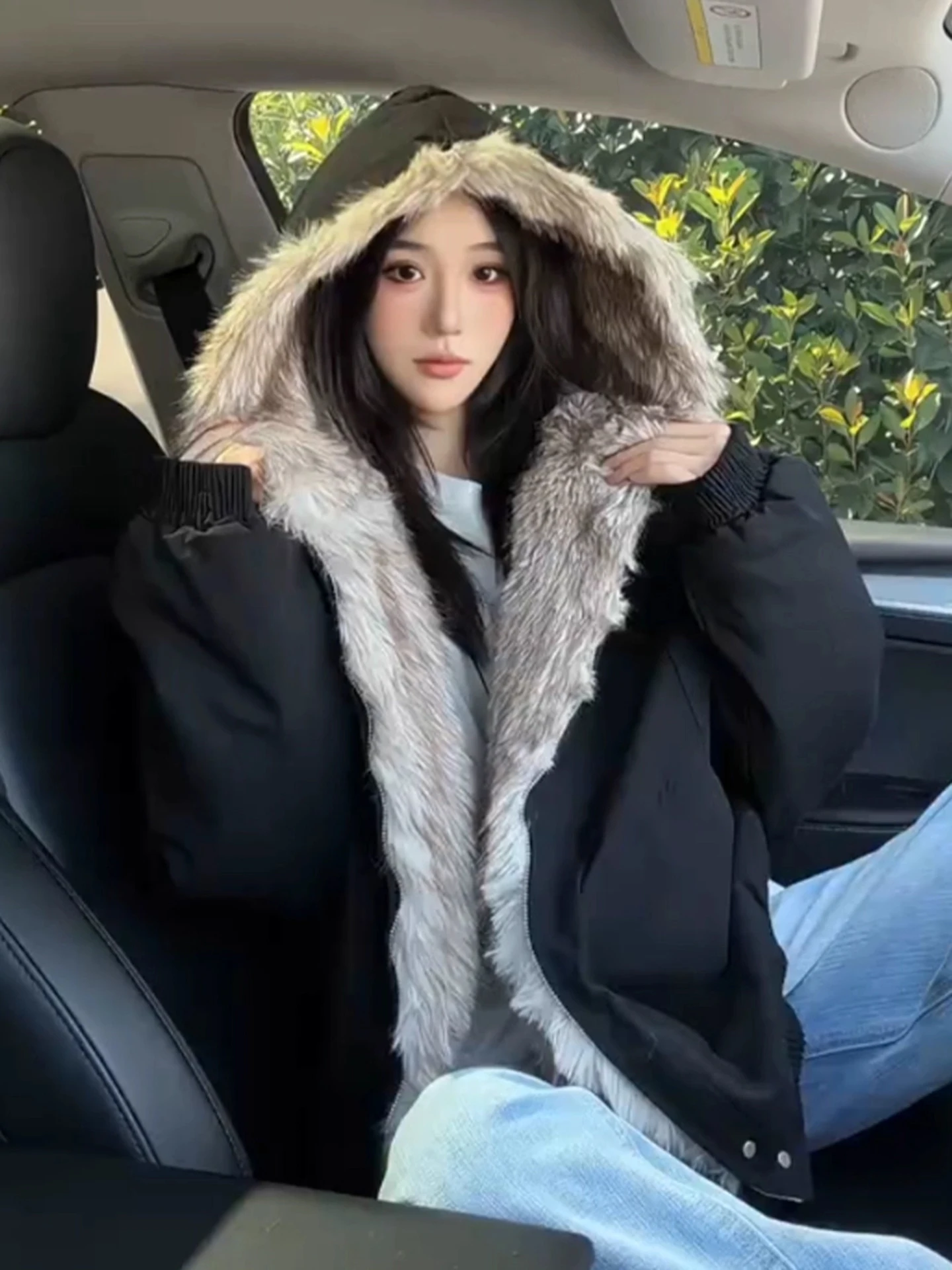 Мужская зимняя утепленная куртка Bla Du с капюшоном на флисовой подкладке, теплая молодежная модная повседневная куртка свободного кроя
Мужская зимняя утепленная куртка Bla Du с капюшоном на флисовой подкладке, теплая молодежная модная повседневная куртка свободного кроя