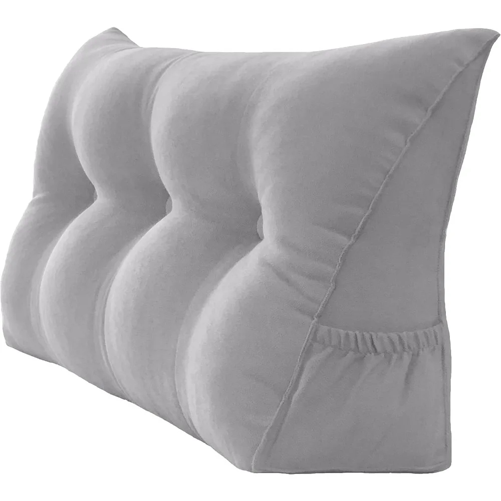 Треугольная подушка для отдыха для чтения, большая подушка для подставки, подушка для спинки изголовья, клиновая подушка со съемным чехлом и двумя большими сторонами
Треугольная подушка для отдыха для чтения, большая подушка для подставки, подушка для спинки изголовья, клиновая подушка со съемным чехлом и двумя большими сторонами