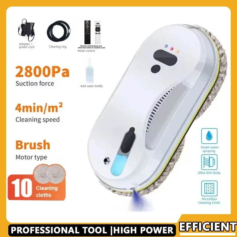 Automatic Water Jet Window Cleaner Large Suction Glass Cleaning Robot Remote Control Large Suction Glass Cleaning Robot
Automatic Water Jet Window Cleaner Large Suction Glass Cleaning Robot Remote Control Large Suction Glass Cleaning Robot