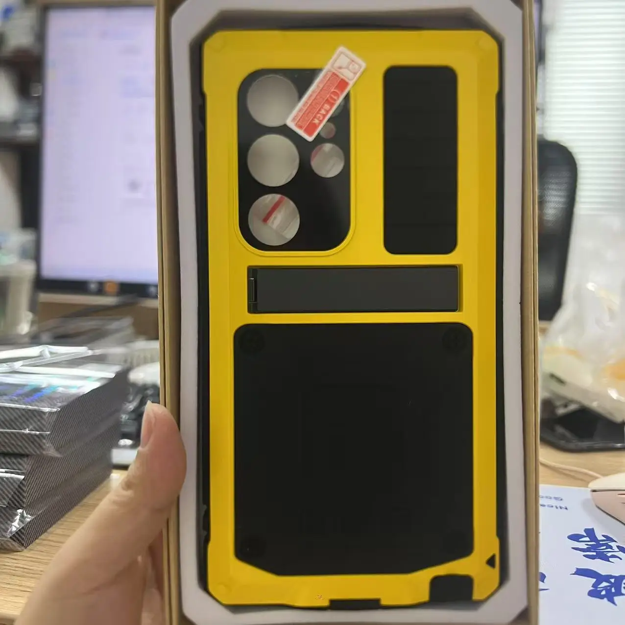 Heavy Duty Military Metal Case For Galaxy S25 S24 S23 S23 S22 Ultra Plus Note 20 A32 Shockproof Cover Kickstand Screen Protector
Heavy Duty Military Metal Case For Galaxy S25 S24 S23 S23 S22 Ultra Plus Note 20 A32 Shockproof Cover Kickstand Screen Protector